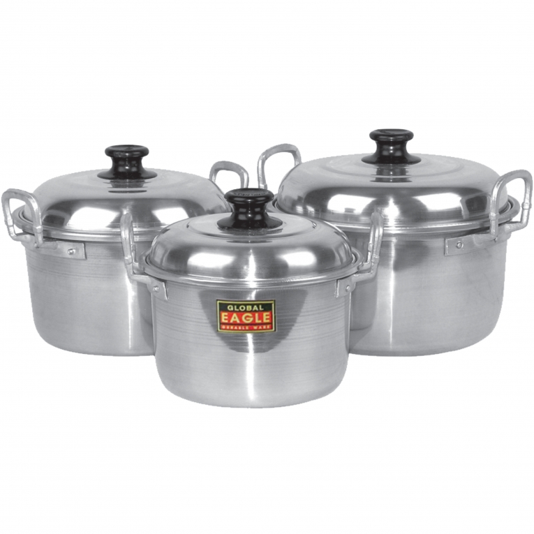 COOKING POT SHINNING SET 16-20 CM
