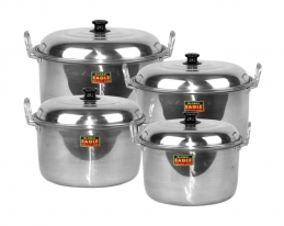 COOKING POT SHINNING SET 24-30 CM